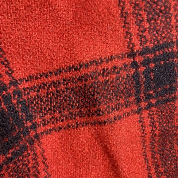 Vintage 50’s Sears JC Higgins Men’s Red Plaid Wool Hunting Knickers Est. Size 33 - Picture 10 of 11